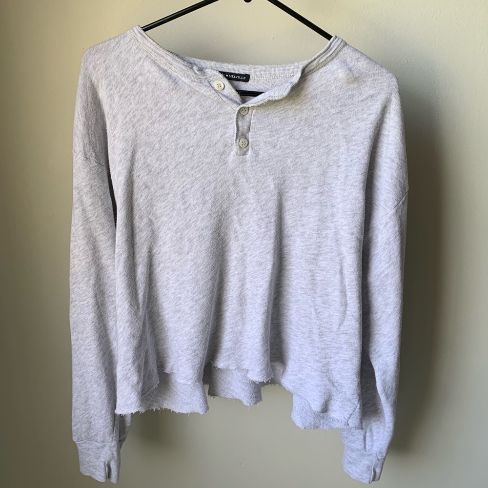 Brandy Melville Cropped Long Sleeve